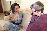 Black milf Rihanna suck off her step son cock. from See Mom Suck