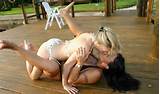 Lesbian milf love story on the pier