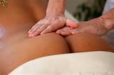 Sassy brunette milf gets a massage and her big boobs receive a proper ...