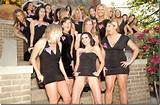 horny birds flash their pussies before a wild cfnm stripper party