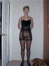 Milf in nice tights, with a great pair of hips for fucking…