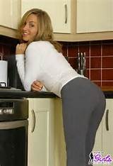 Hot Blonde Milf Yoga Pants